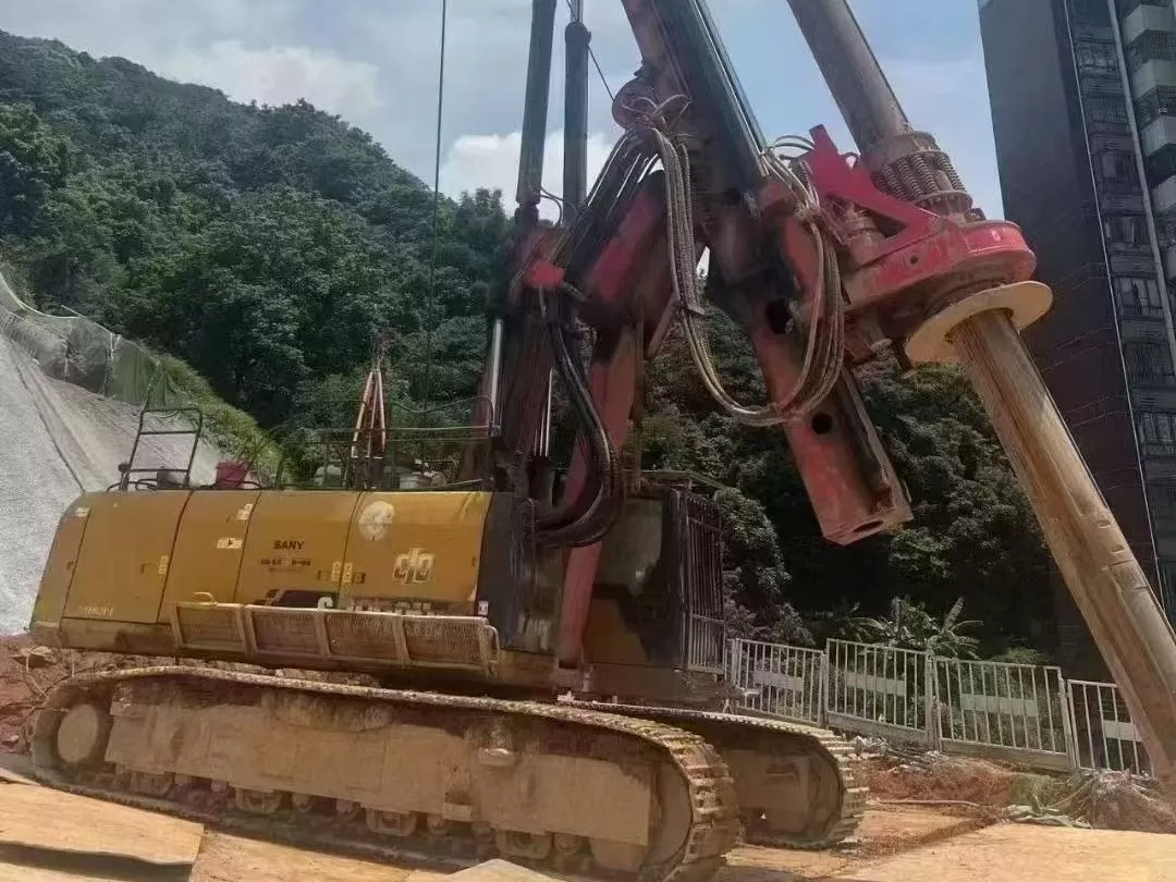 2018 sany piling machinery sr360h retroescavadeira equipamento de perfuração rotativa para investigação de solo