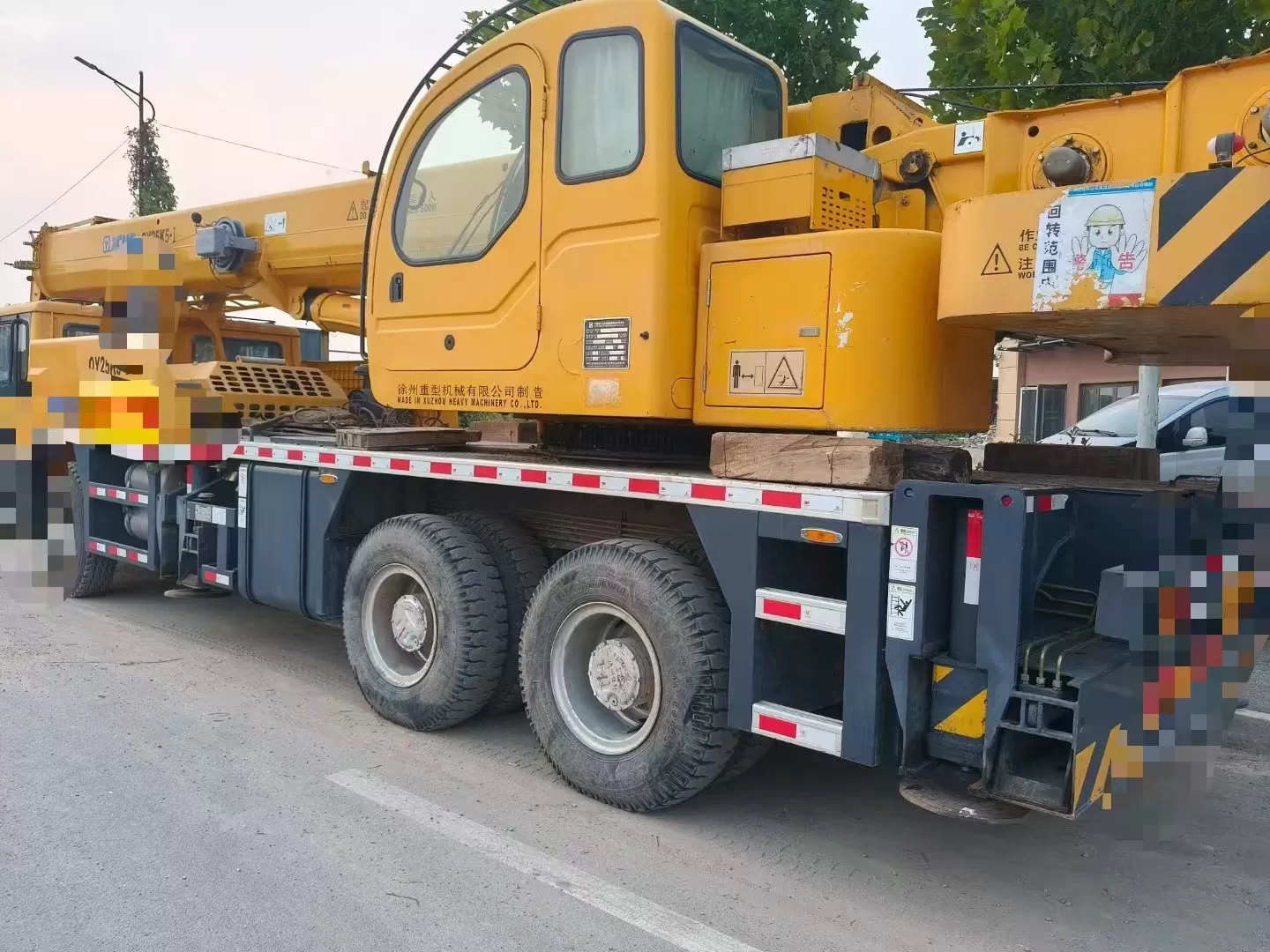 2018 guindaste usado xcmg 25t qy25 caminhão guindaste guindaste de rodas de máquina de elevação