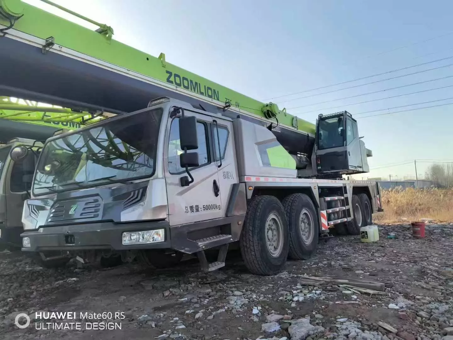 2018 guindaste usado zoomlion 80t caminhão guindaste máquina de elevação guindaste com rodas