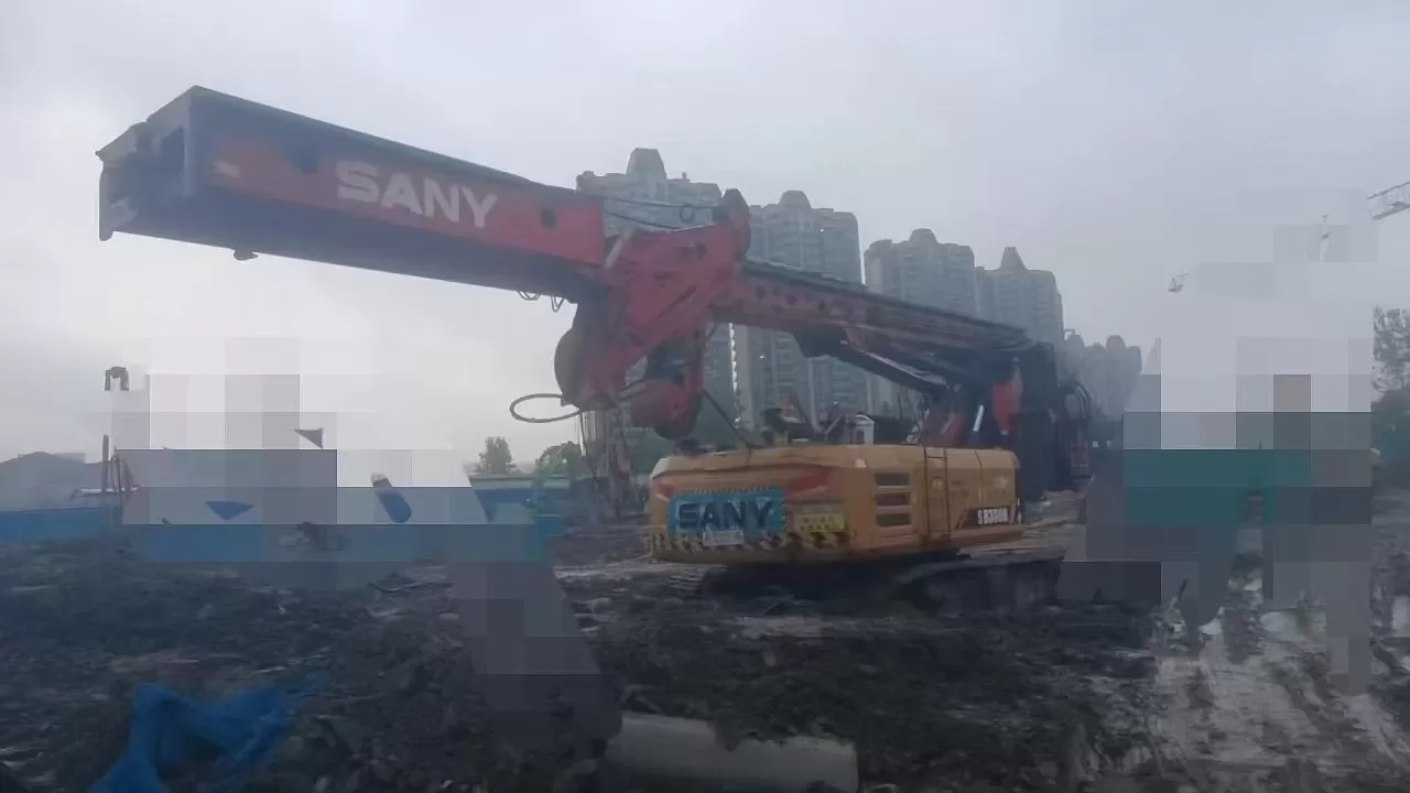 2019 sany piling machinery sr360 retroescavadeira plataforma de perfuração rotativa para broca de fundação